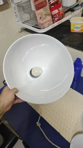 Luminária pendente Meia Lua Taschibra M