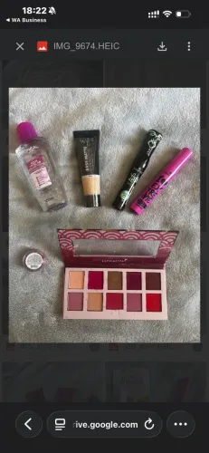Kit maquiagem