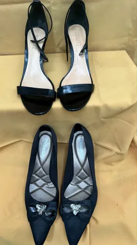 Sandália Schutz/ Scarpin Piccadilly 36