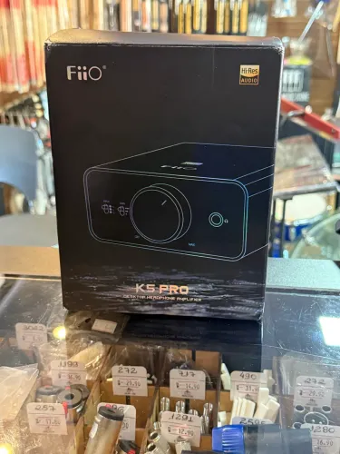 FiiO K5 Pro ESS | DAC + Amplificador de Fones Hi-Res | Completo | Estado de Novo