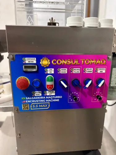 Vendo máquina de salgados Consultomaq Maqturbo 5.5 MAX - Estado de nova