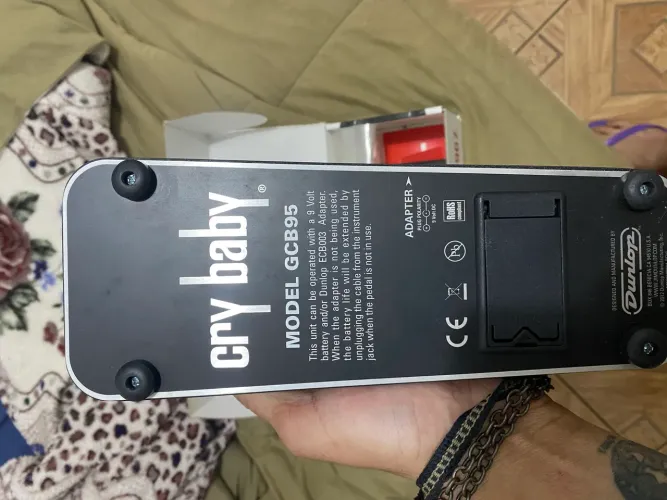 Pedal Wah Dunlop Cry Baby GCB95 Original + Caixa | Excelente Estado