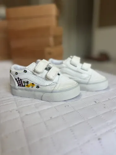 Tênis vans original, tam. 19