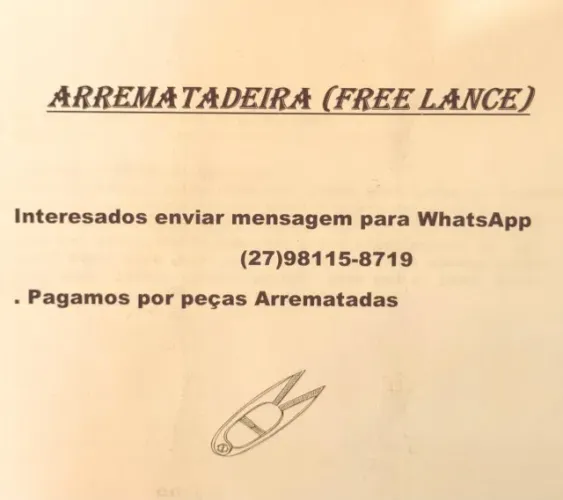 Arrematadeira (free Lance)