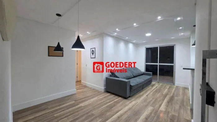 Apartamento Condomínio Flex com 2 dormitórios para alugar, 60 m² por R$ 3.123/mês - Picanç