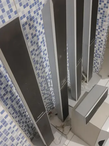 Caixas de som  Panasonic total 6 caixas 