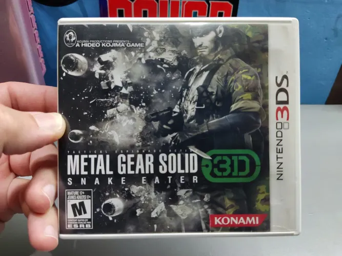 Metal Gear Solid Snake Eater 3D Nintendo 3DS