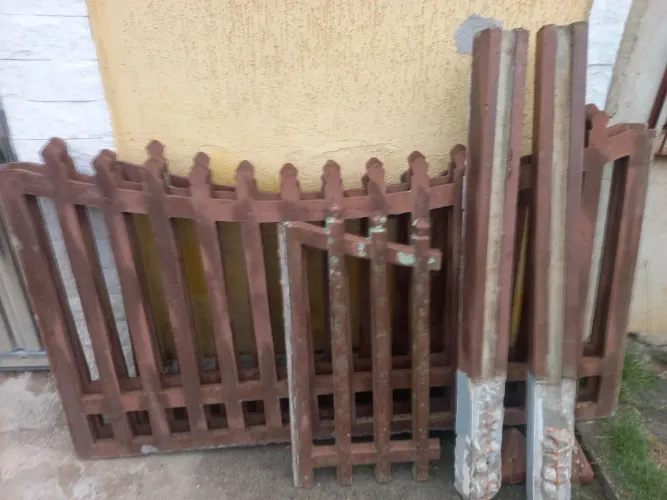 Grades de muro em concreto 
