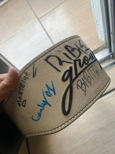 CINTURÃO BRANCO - Assinado pelo Ganley.