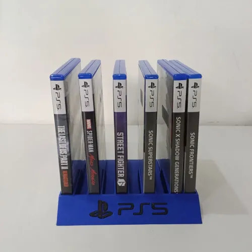 Vendo Suporte Azul para Jogos de Playstation 5 Semi novo