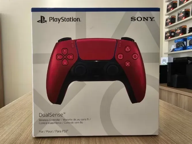 Controle Original Ps5 Vermelho