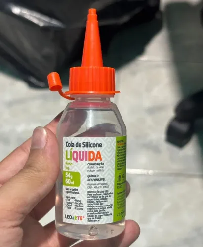 Cola de silicone líquida leoarte 54g