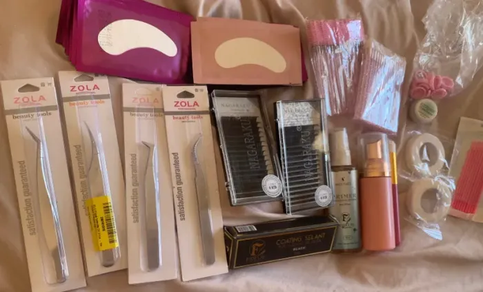 Kit para extensão de cílios