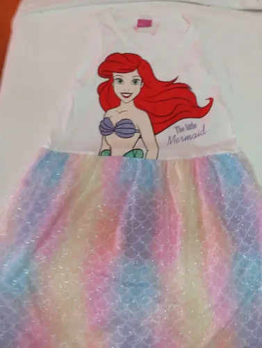 Vestido infantil Ariel 