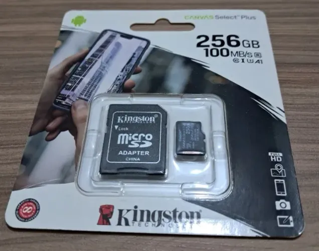 Kingston 256GB MicroSD Canvas Select Plus