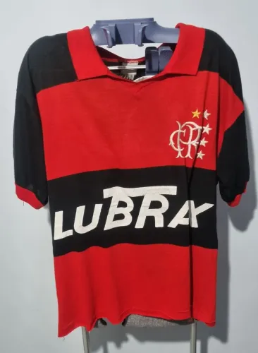 Camisa Flamengo Lubrax de época 