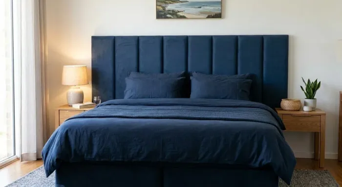 Cabeceira p/ cama box de casal