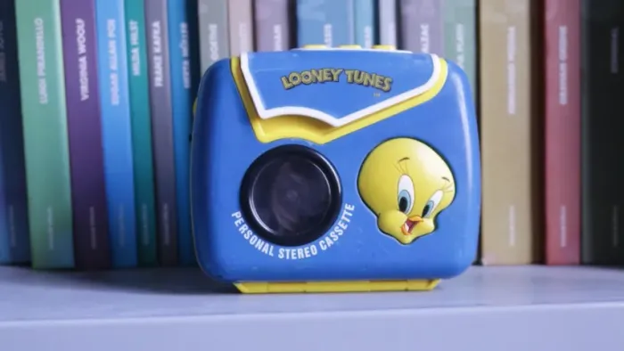 Walkaman Loony Toones Piu Piu funcionado