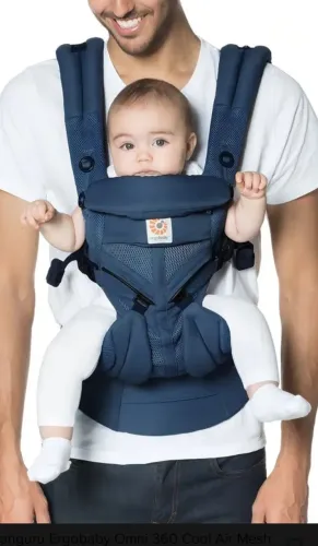 Canguru Ergobaby Omini 360 Cool Air até 20kg Higienizado