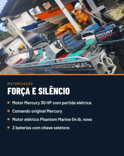 VENDO BARCO 6 METROS - 2021 | R$ 35.000 | SANTOS/SP