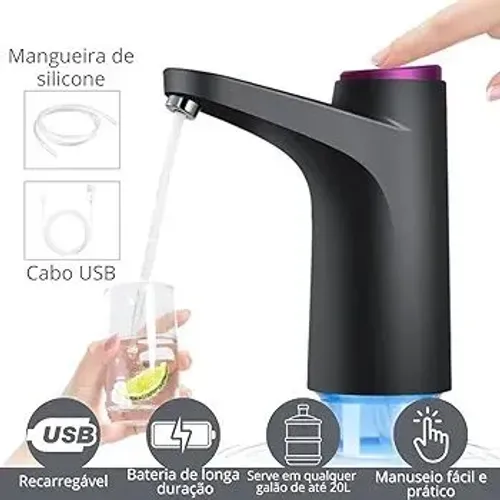 Bomba elétrica garrafão de água 