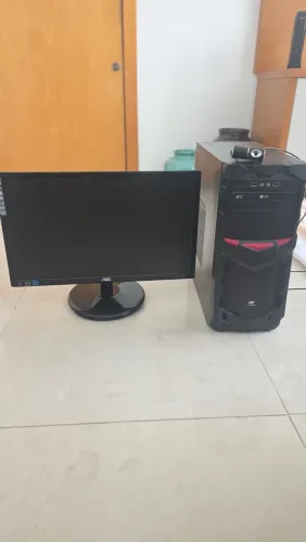 Setup PC Completo + Monitor AOC + Webcam