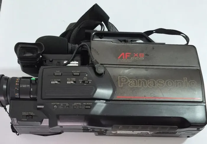 FILMADOR VHS PANASONIC AFX8 COM MALA