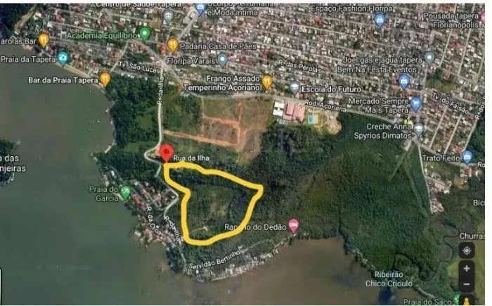 Terreno à venda na tapera da base com matrícula e viabilidade para construção