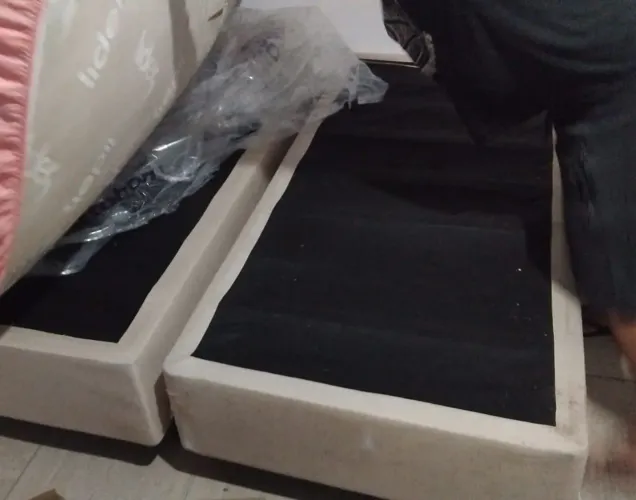 Base de cama para colchão de casal