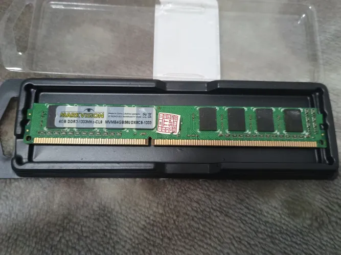 Memória ram 4gb ddr3 
