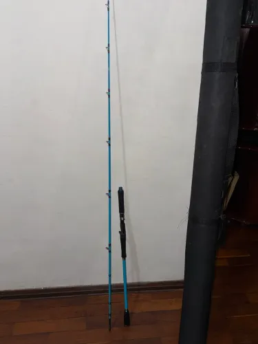 Conjunto de Pesca Completo - Vara + Carretilha Marine Sports