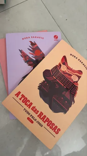 Trilogia de livros a toca das raposas
