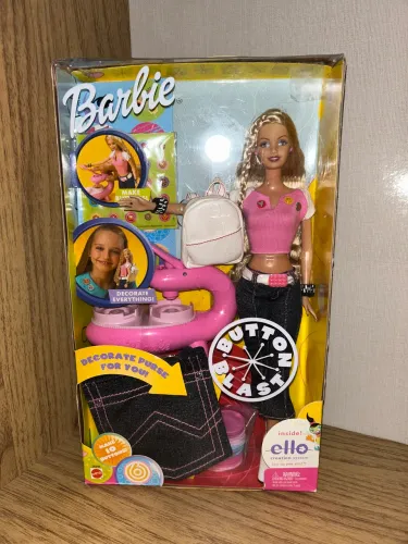 Barbie button blast