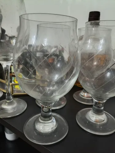 Copos de cristal