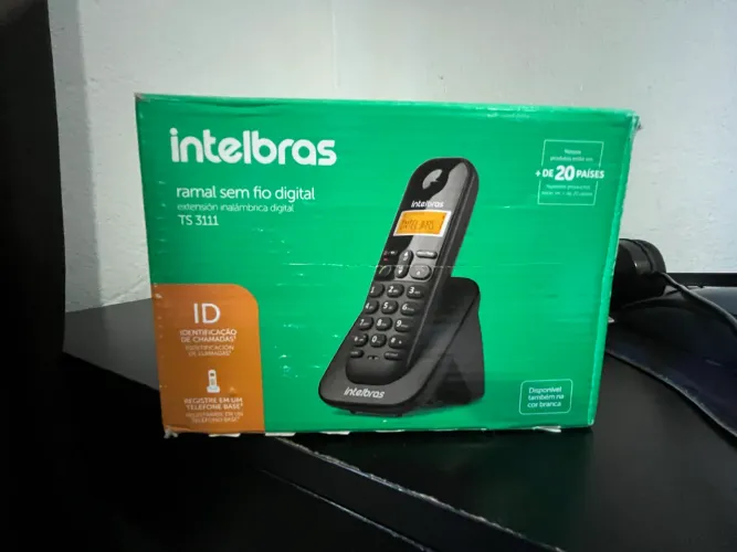 Telefone intelbras sem fio digital