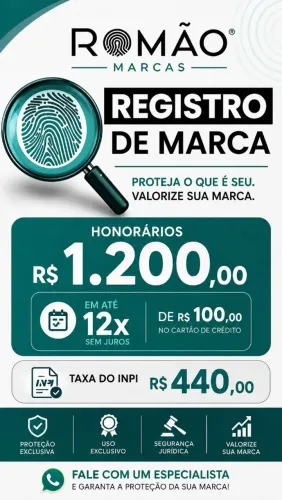 ROMÃO MARCAS ? REGISTRO DE MARCAS & NOME ARTÍSTICO