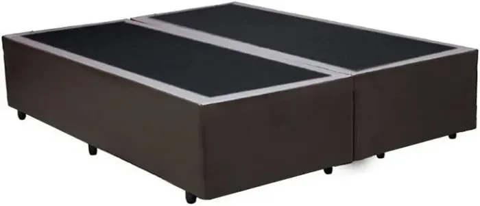Cama Base Box Casal Marrom Café