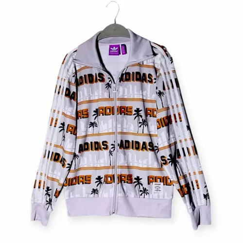 Jaqueta Adidas Originals Vintage estampada edição limitada.
