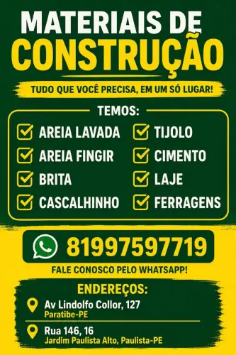 MATERIAIS DE CONSTRUÇÃO 
