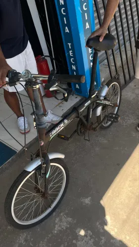 Bicicleta dobrável 