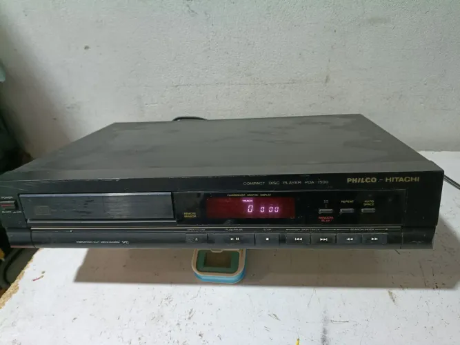 Toca cd Philco Hitachi pda7500 leia o anúncio 