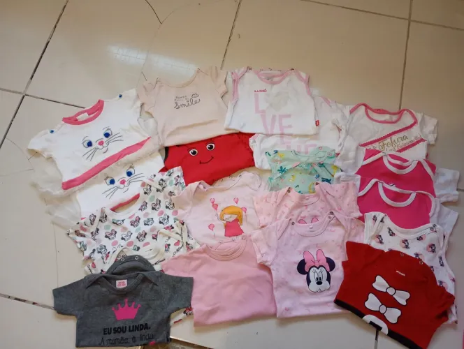 Lote roupa infantil menina