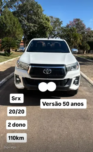 Toyota Hilux CD SRX 4X4 2.8 TDI 16V Diesel Aut. 2020