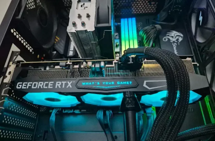Placa de vídeo Galax RTX 3080 10GB SG Triple Fan LED RGB! Top!