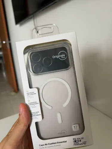 Capa iPhone 17 Pro Max Original iPlace Sem uso