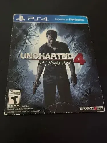 Uncharted 4 jogo ps4