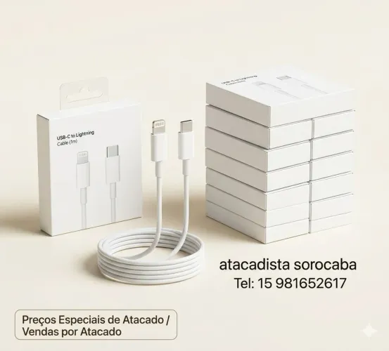 Kit 10 Cabo iphone no atacado
