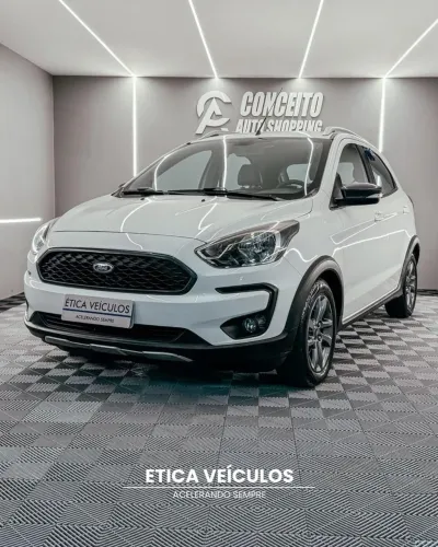 Ford Ka 1.5 Freestyle  Flex Automático 2019 Branco