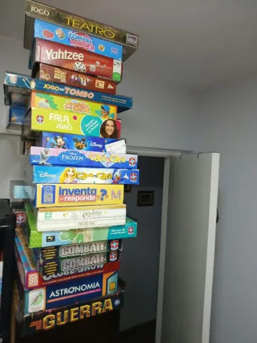 Cada Jogo de Tabuleiro 60 Reais