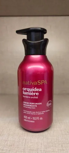Nativa SPA creme hidratante Orquídea Lumiere